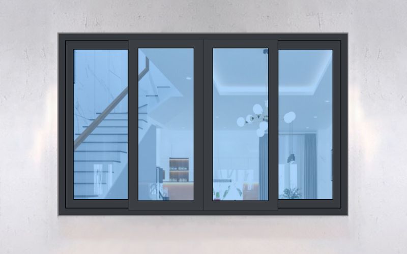 Cửa sổ lùa thích hợp cho không gian hẹp